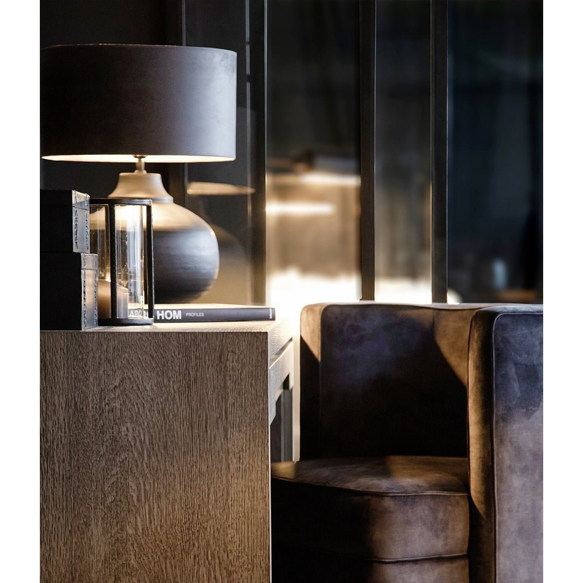 SAN MARINO Artwood Bordlampe