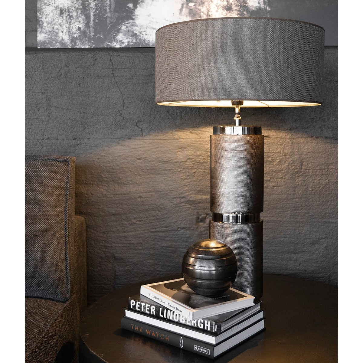 ARMANDO TUBE Artwood Bordlampe