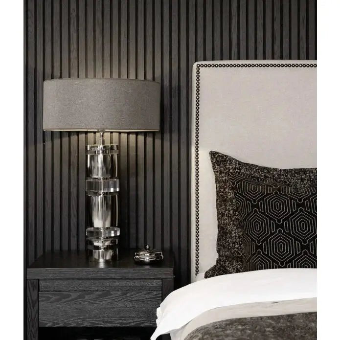 ARMANDO PLEXI Artwood Bordlampe