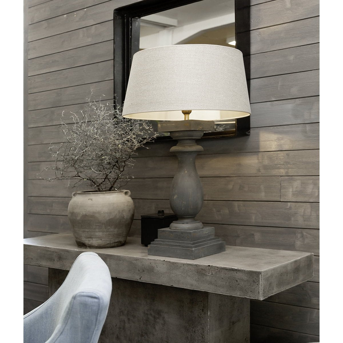 NORMANDIE medium Artwood Bordlampe