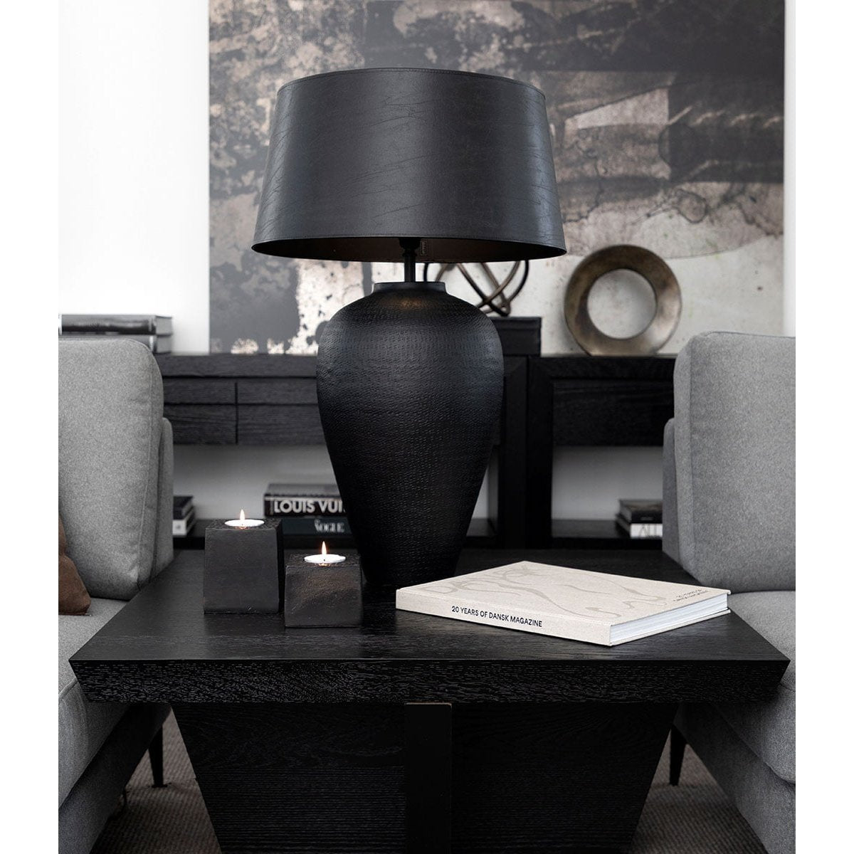 FLORENCE bordlampe mattsvart Artwood Bordlampe