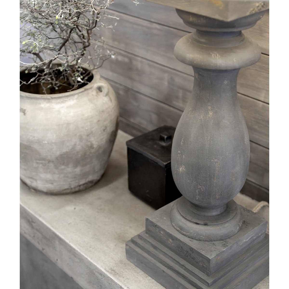 NORMANDIE medium Artwood Bordlampe