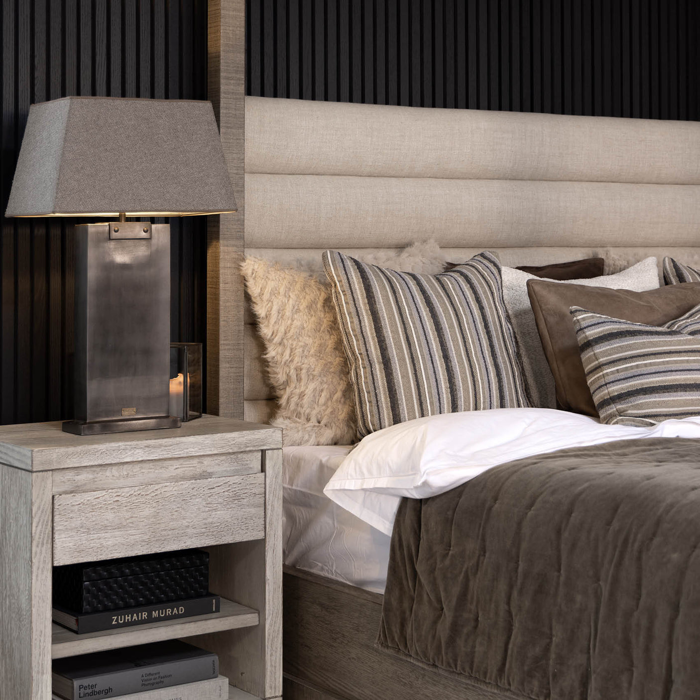 PINETO GREY Putetrekk Artwood Pute