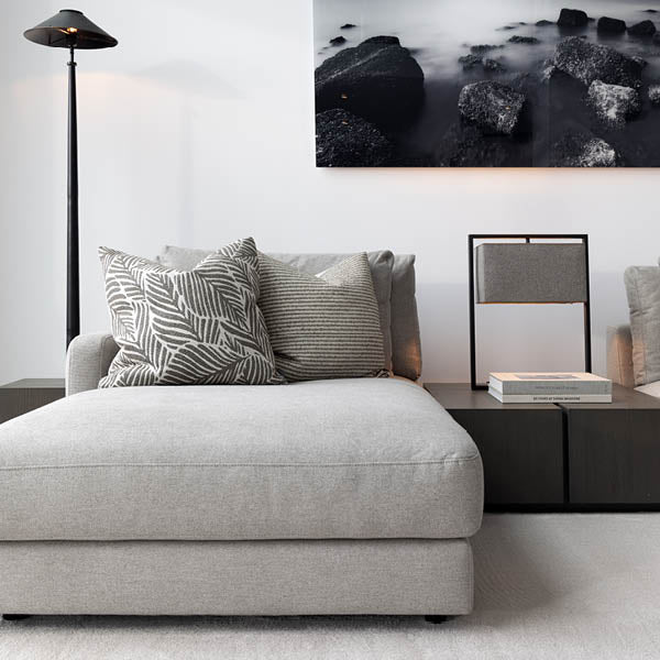 NOMAD LEAF Linen Putetrekk Artwood Pute