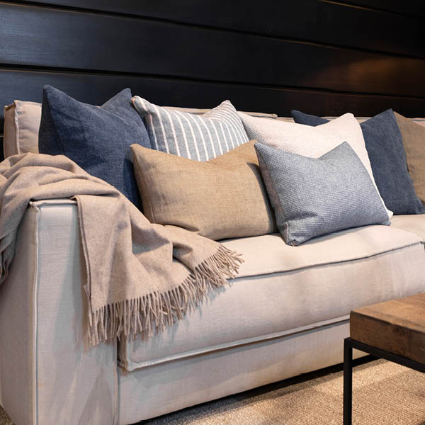 ROCCO STRIPE BLUE Putetrekk Artwood Pute
