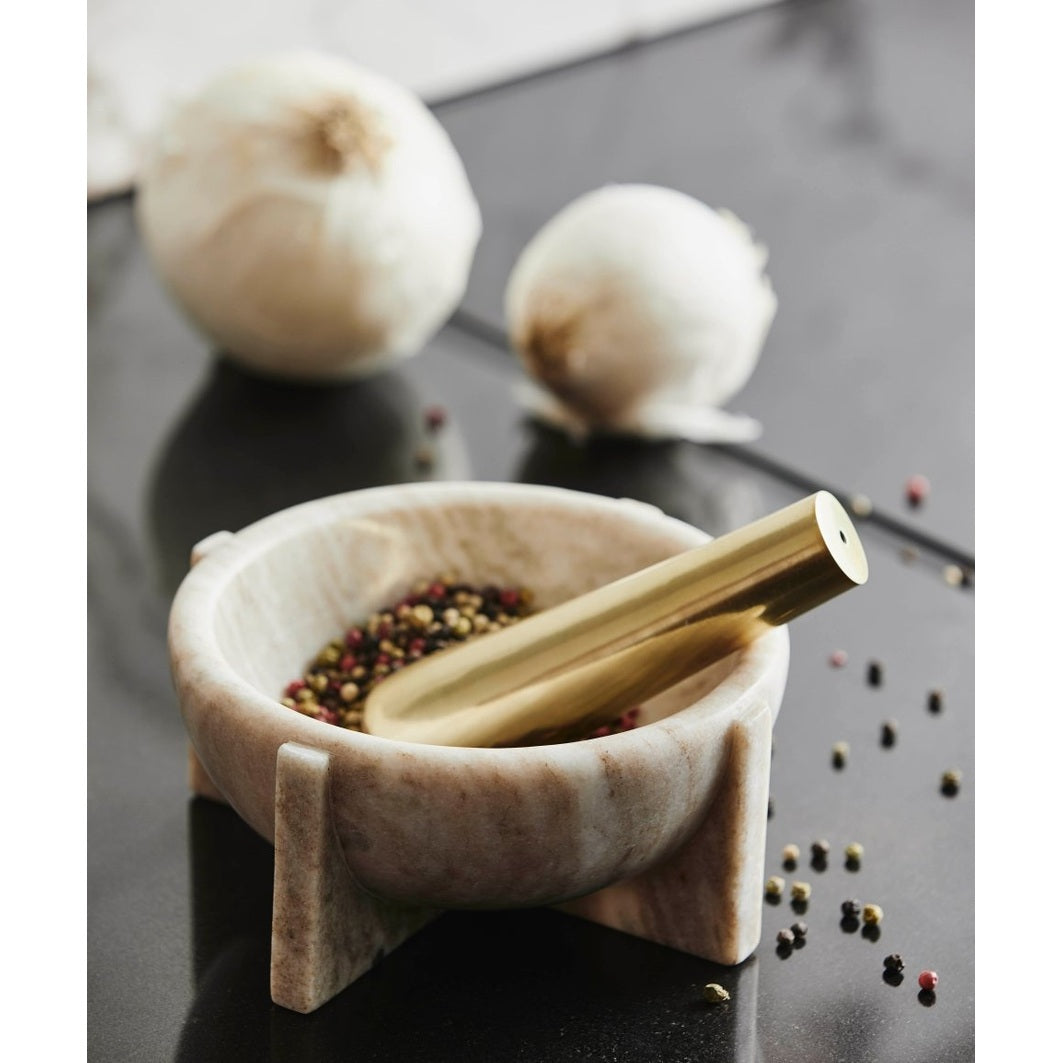 ROCOTO marmormor - h8 cm - brun Nordal KITCHEN AC