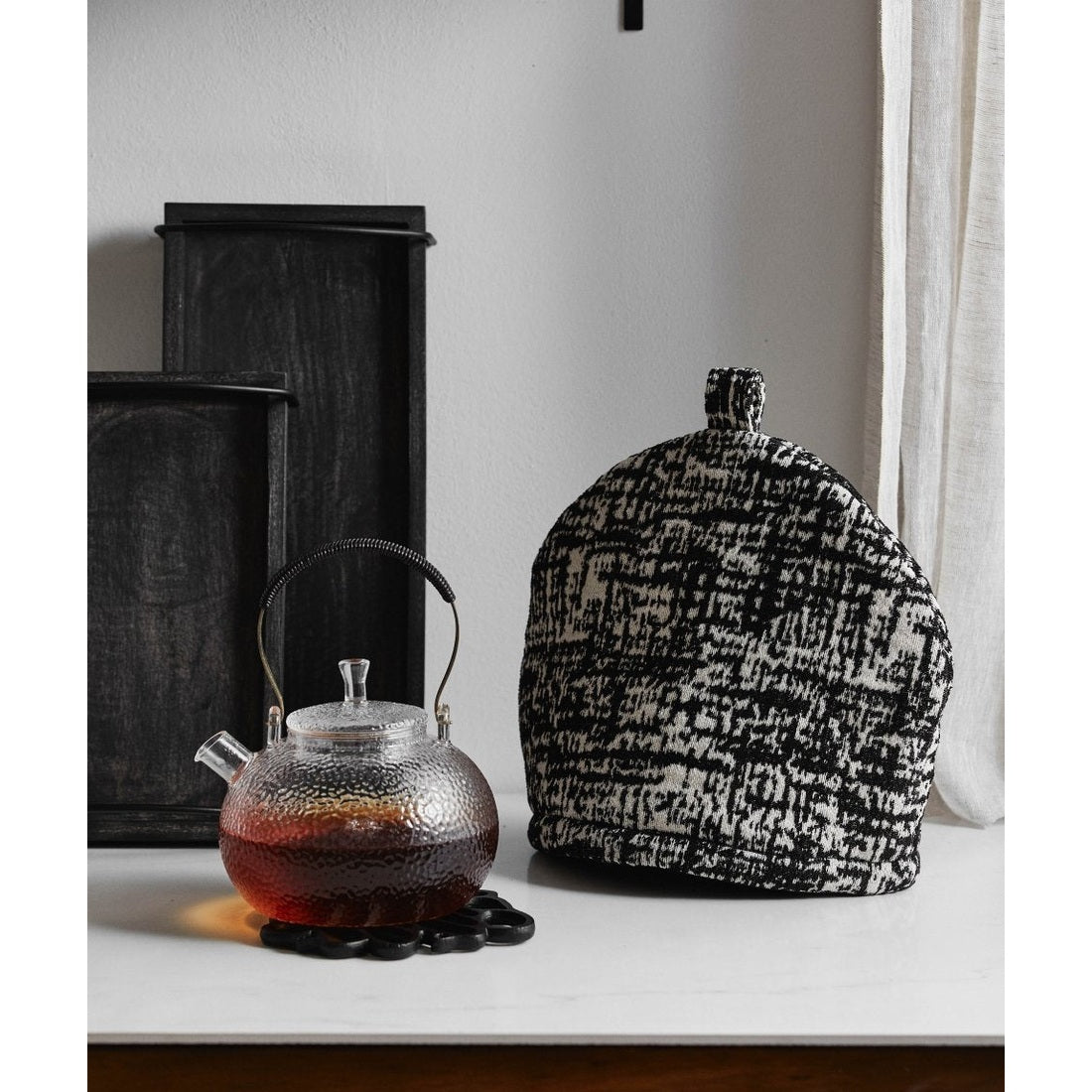 ROMSO bakke, L - svart Nordal TRAYETAGER