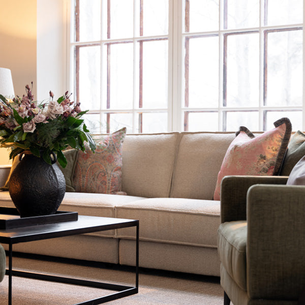 BELLE ROSE putetrekk Artwood Pute