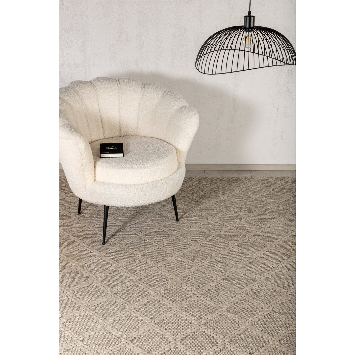 Cloudy ullteppe 160x230 Venture Design Teppe