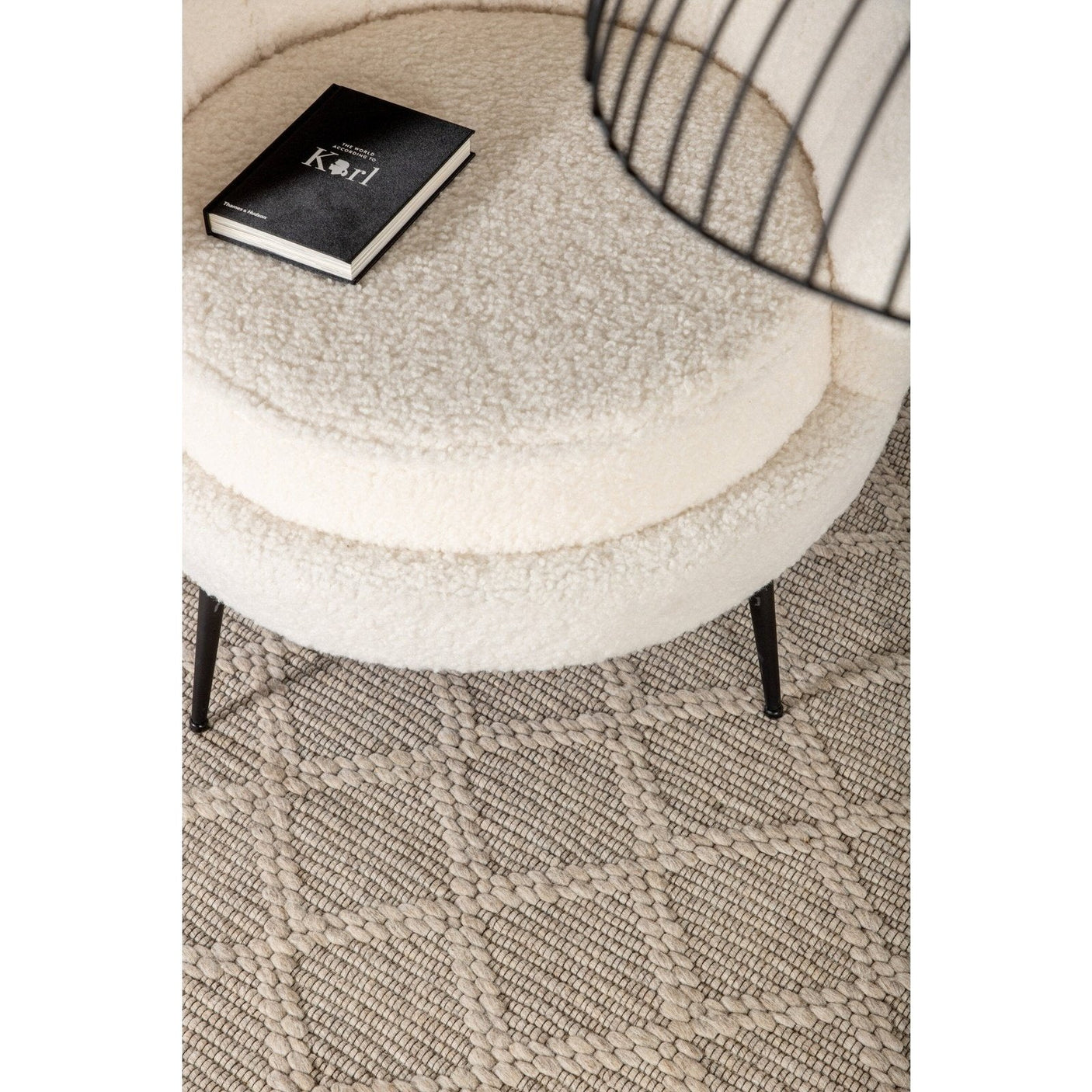 Cloudy ullteppe 160x230 Venture Design Teppe