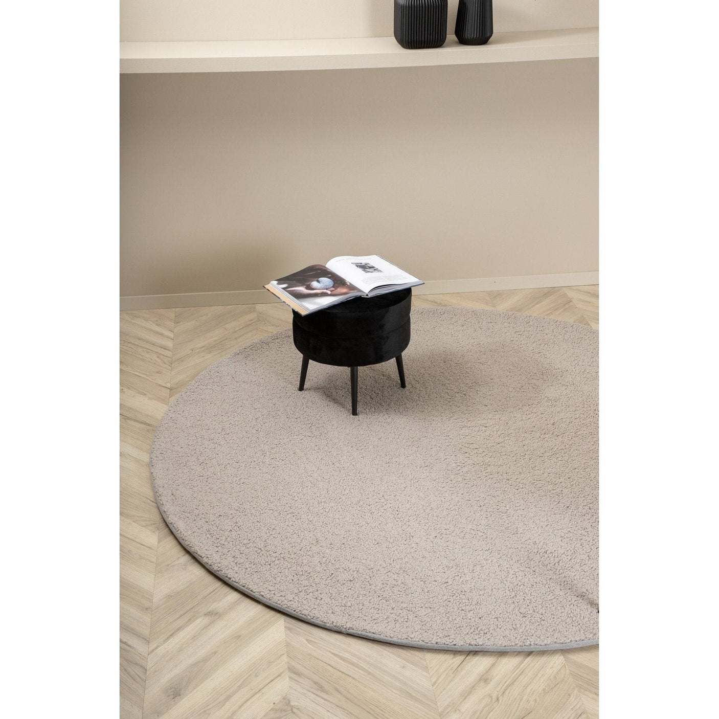 Teddy teppe Ø200 Venture Design Teppe