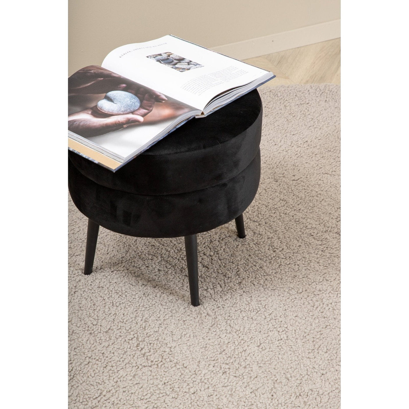 Teddy teppe Ø200 Venture Design Teppe