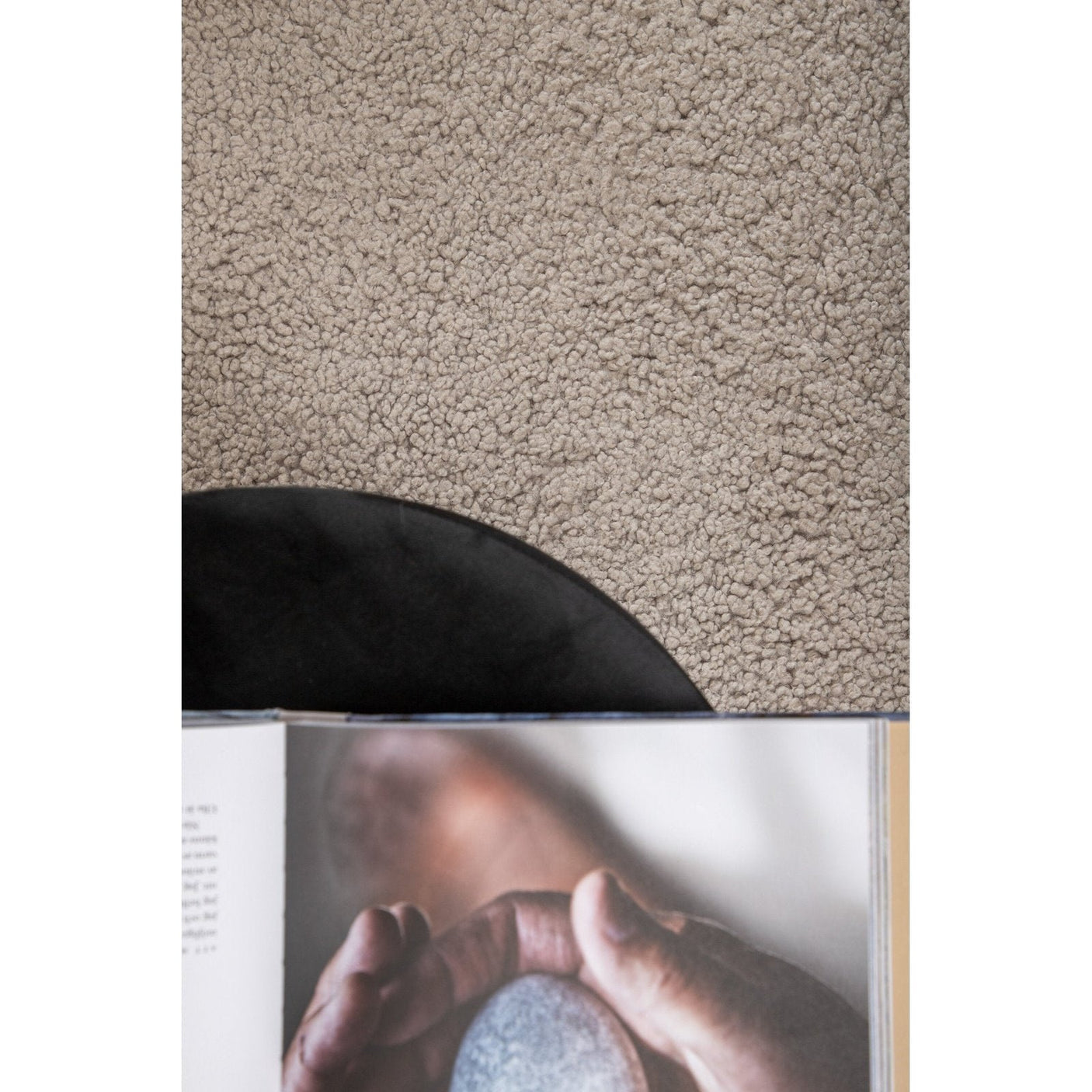 Teddy teppe Ø200 Venture Design Teppe