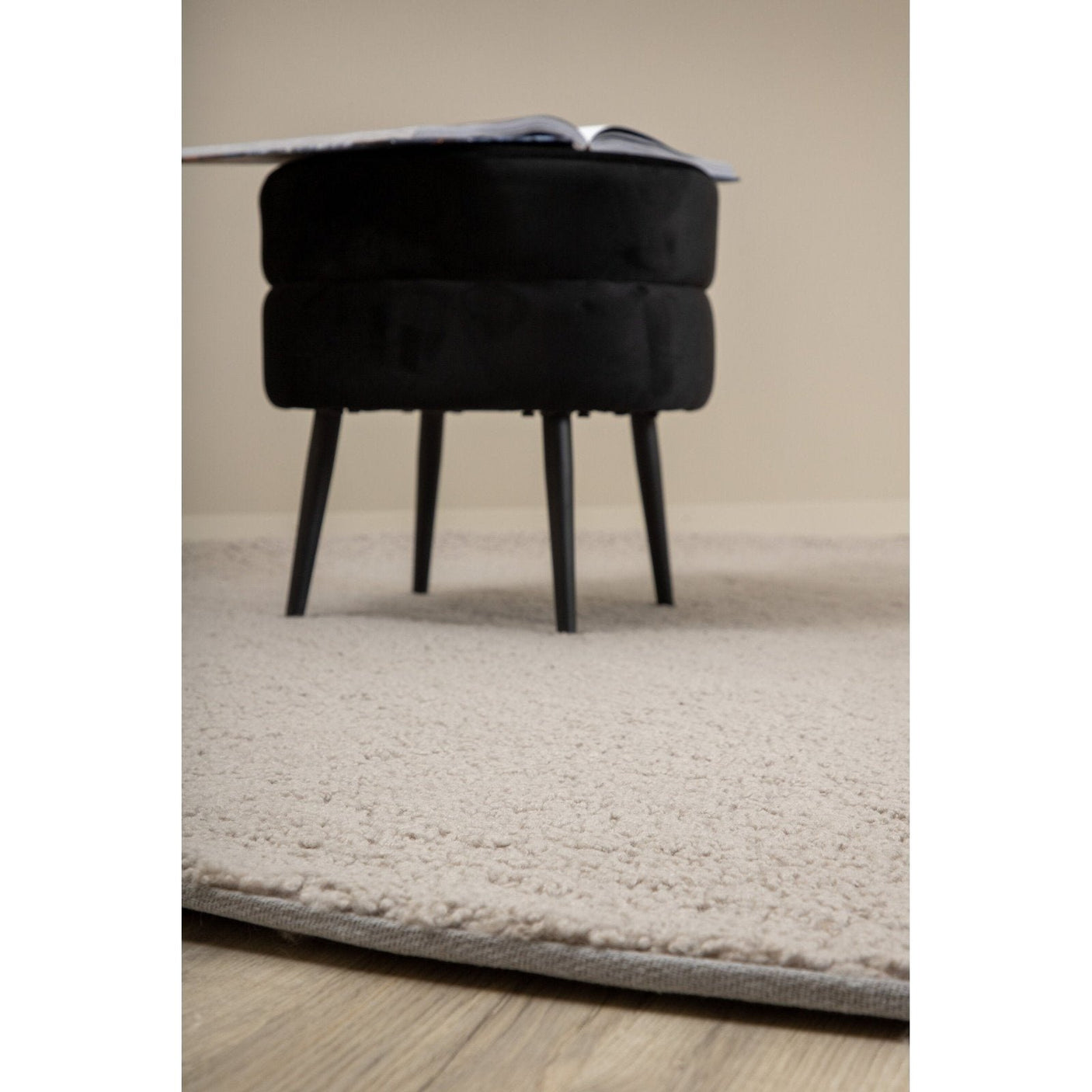 Teddy teppe Ø200 Venture Design Teppe