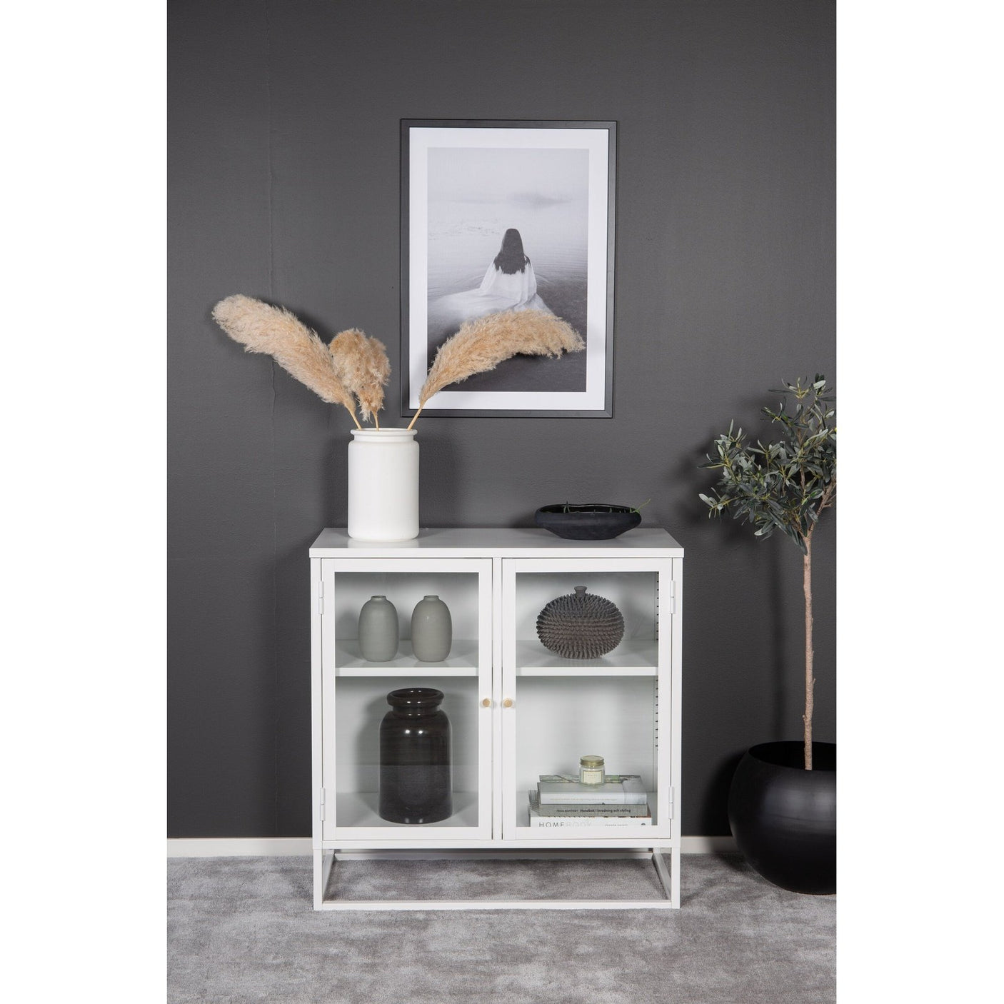 Bakal vitrineskap åpent Venture Design Vitrineskap