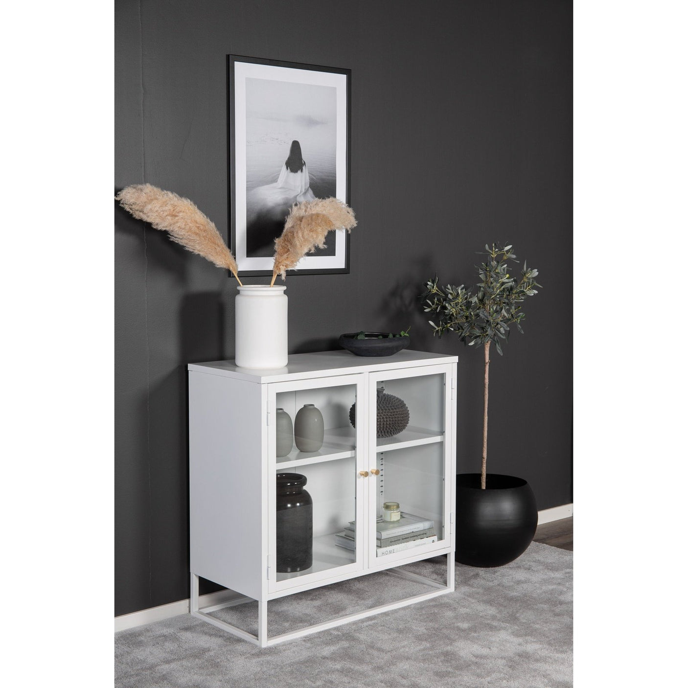 Bakal vitrineskap åpent Venture Design Vitrineskap