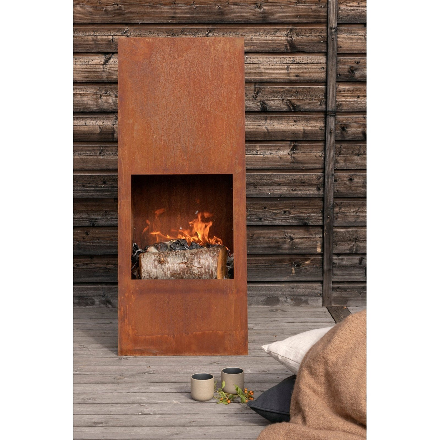 Bastian ildsted kube Venture Design Utekjøkken