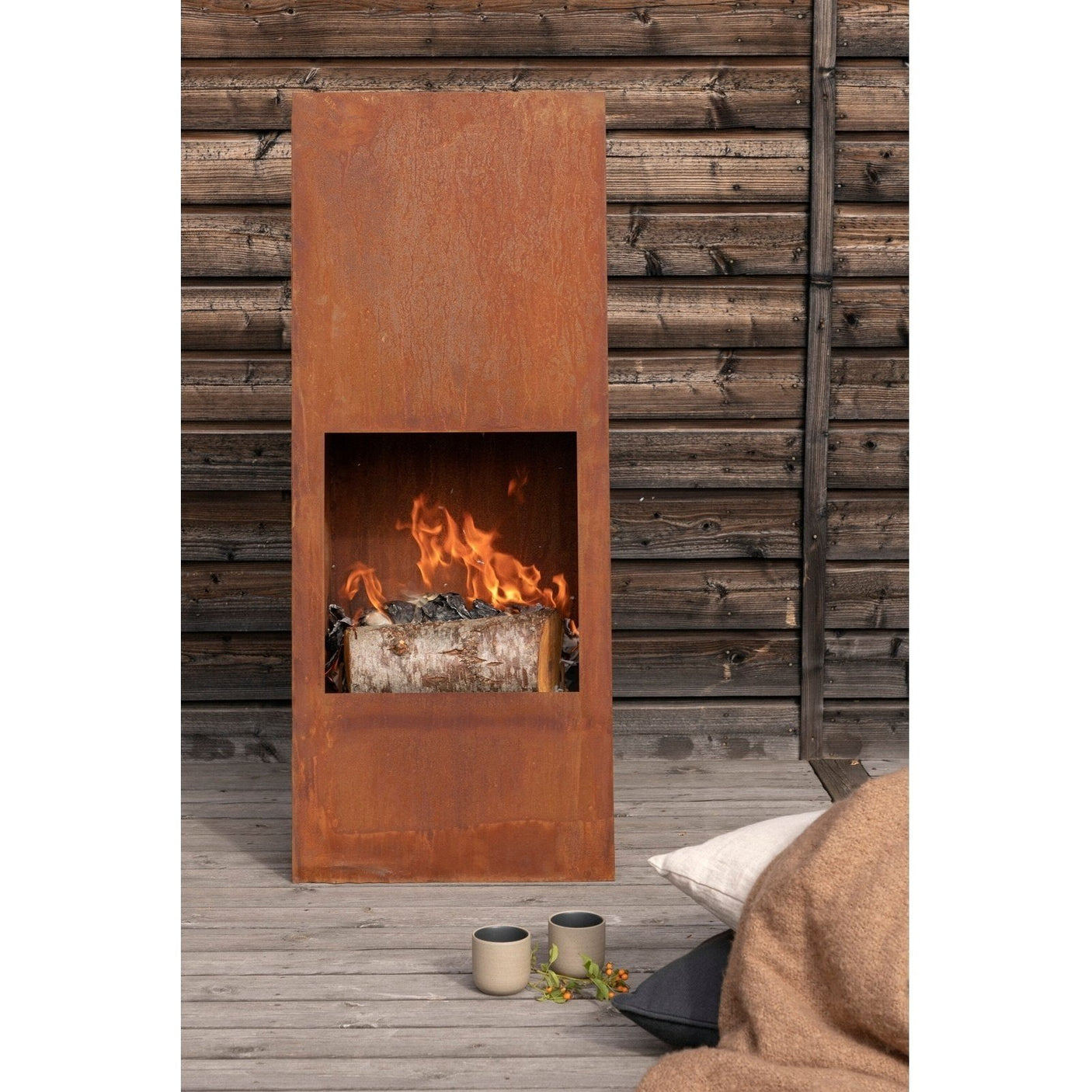 Bastian ildsted kube Venture Design Utekjøkken