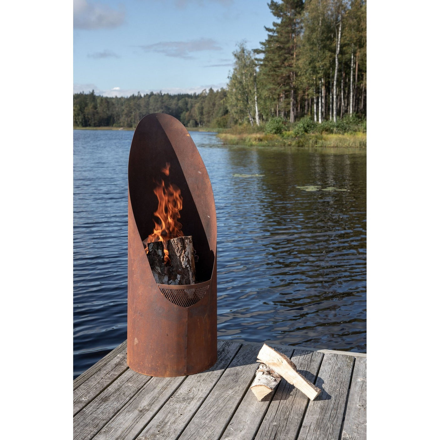 Bastian ildsted rund Venture Design Utekjøkken