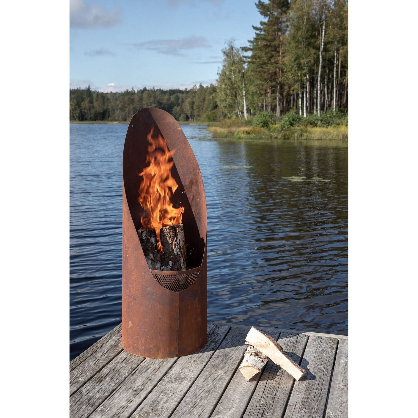 Bastian ildsted rund Venture Design Utekjøkken