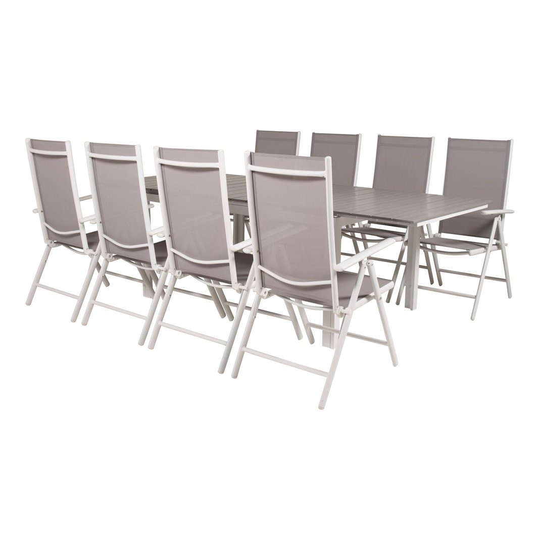 Levels bord 160/240 + Pause stoler Venture Design Spisegruppe