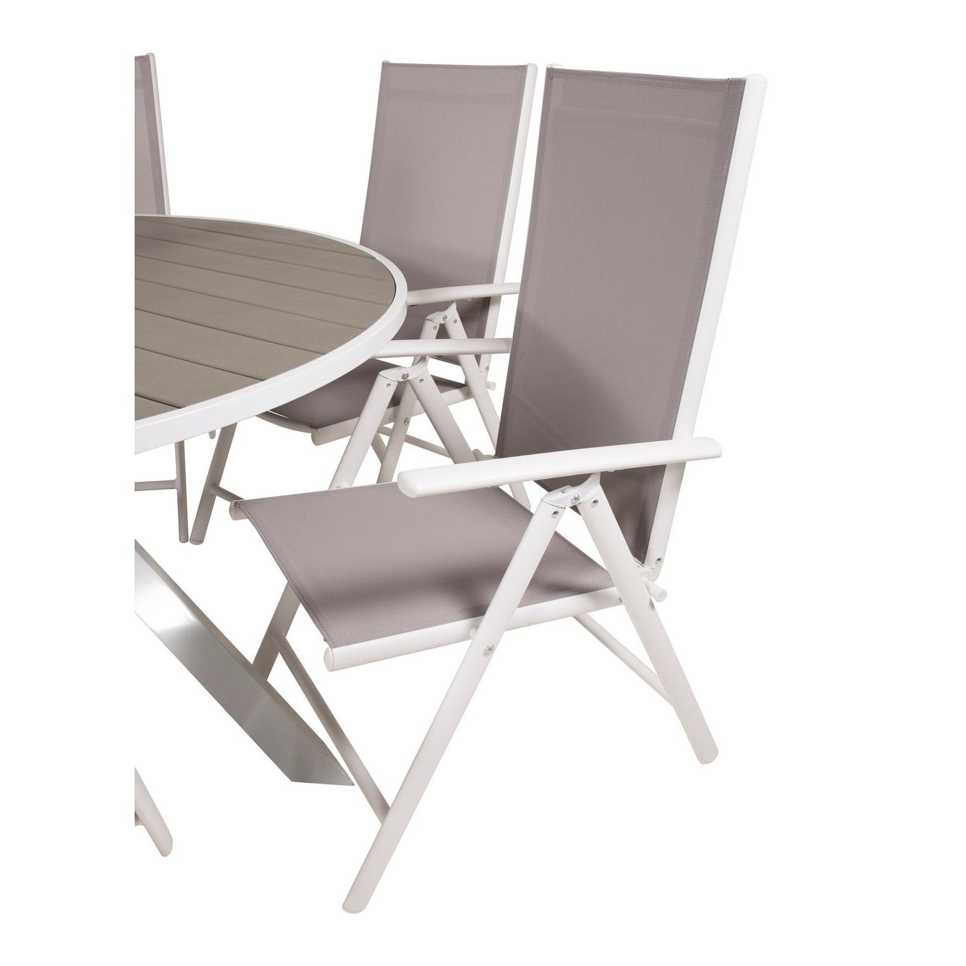 Parma Bord ø 140 + Break stoler Venture Design Spisegruppe