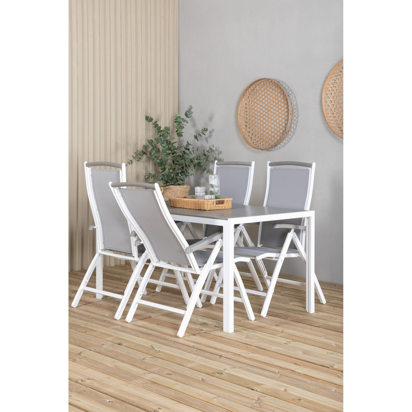 Break spisebord 150*90 + Albany stol Venture Design Spisegruppe