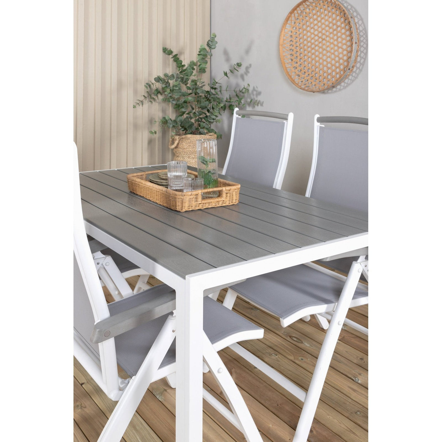 Break spisebord 150*90 + Albany stol Venture Design Spisegruppe