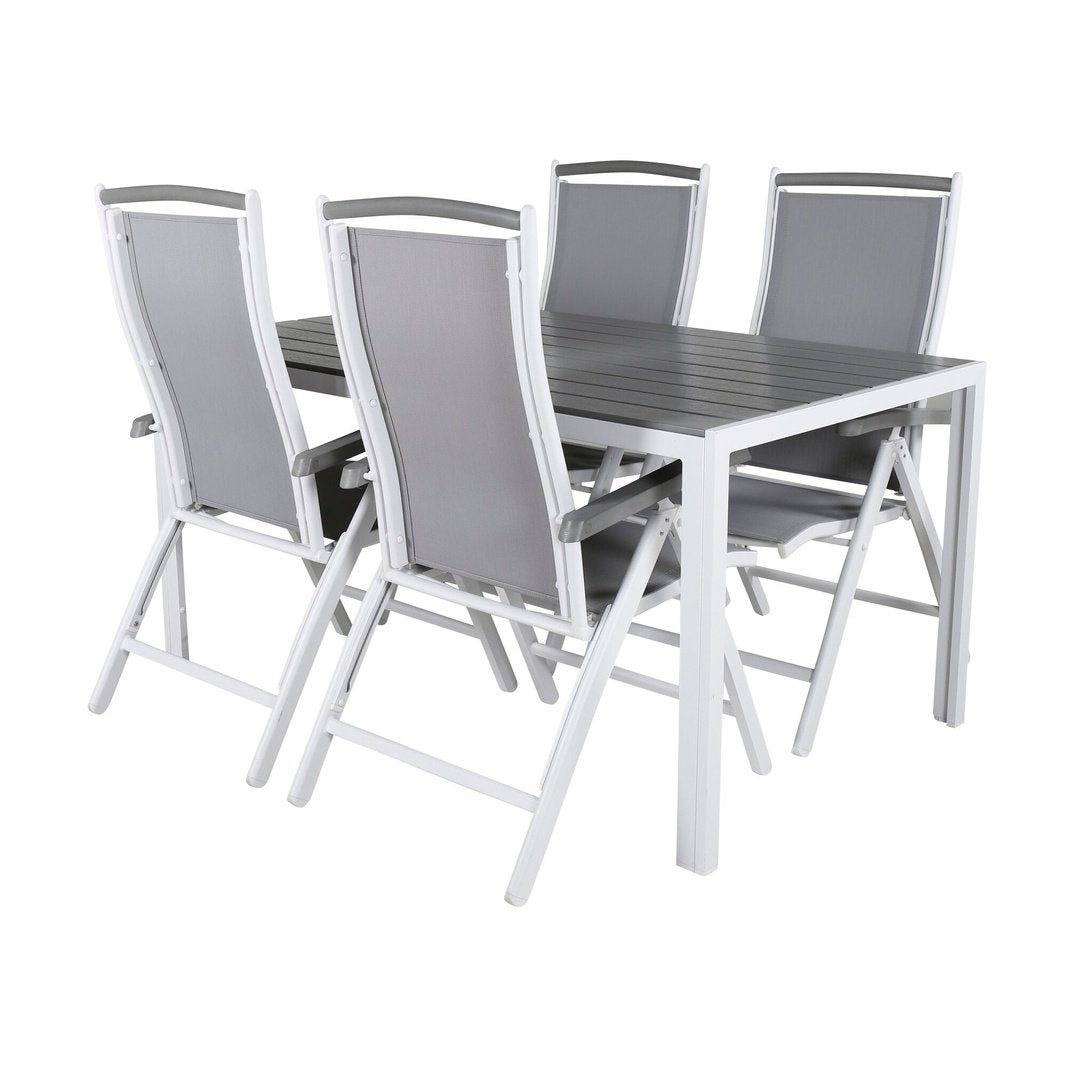 Break spisebord 150*90 + Albany stol Venture Design Spisegruppe