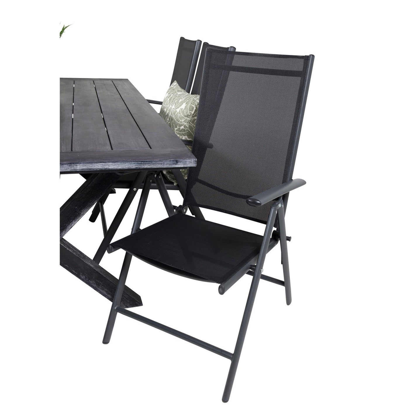 Rives spisebord 200*100cm + Break Stol Venture Design Spisegruppe