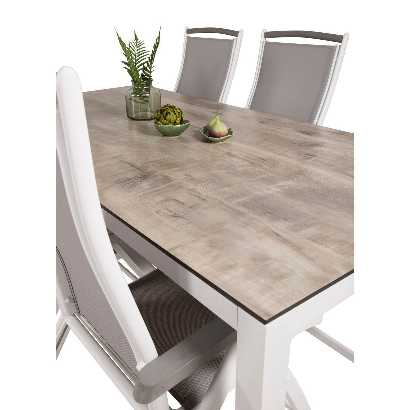 Llama spisebord 205*100 Albany stol Venture Design Spisegruppe