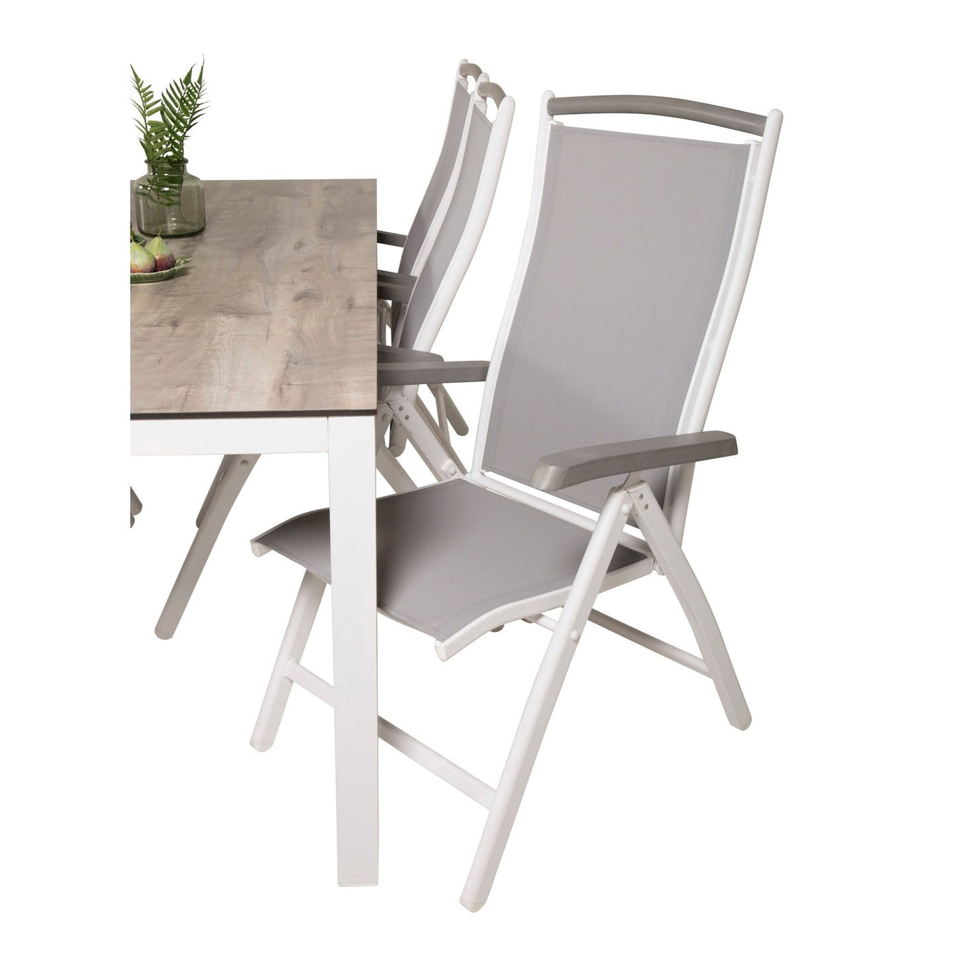 Llama spisebord 205*100 Albany stol / Venture Design Spisegruppe