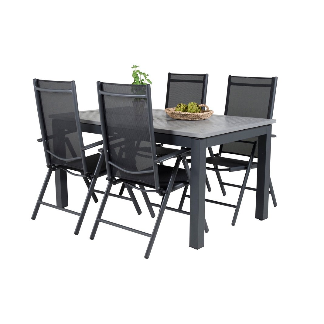 Albany Table 152/210 + Pause stoler Venture Design Spisegruppe