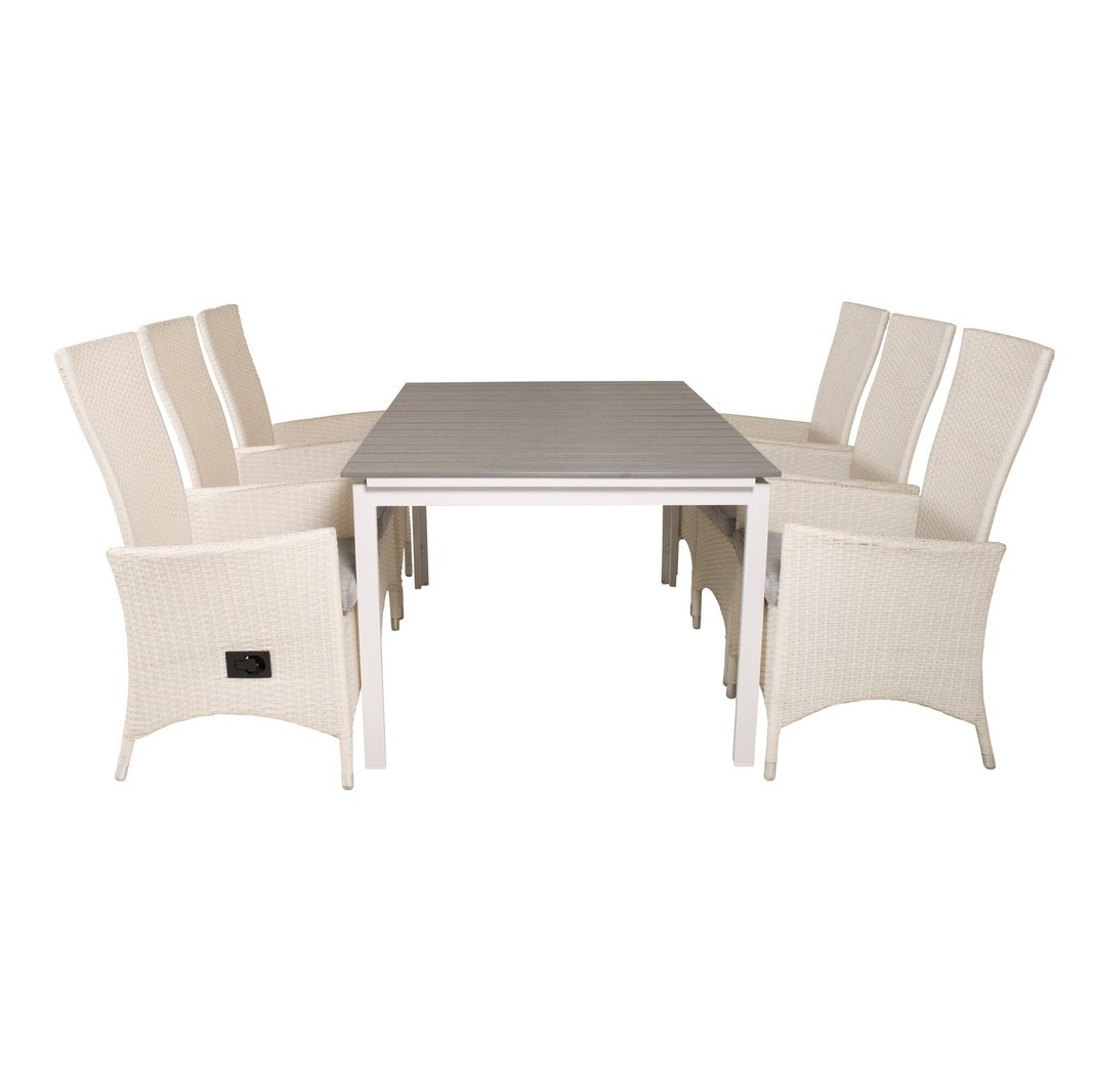 Levels Table 160/240 + Padova stoler Venture Design Spisegruppe