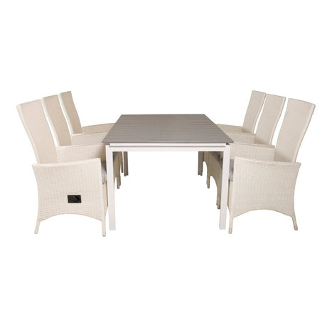 Levels Table 160/240 + Padova stoler Venture Design Spisegruppe