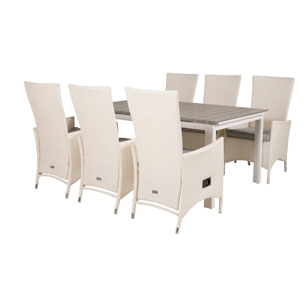 Levels Table 160/240 + Padova stoler Venture Design Spisegruppe