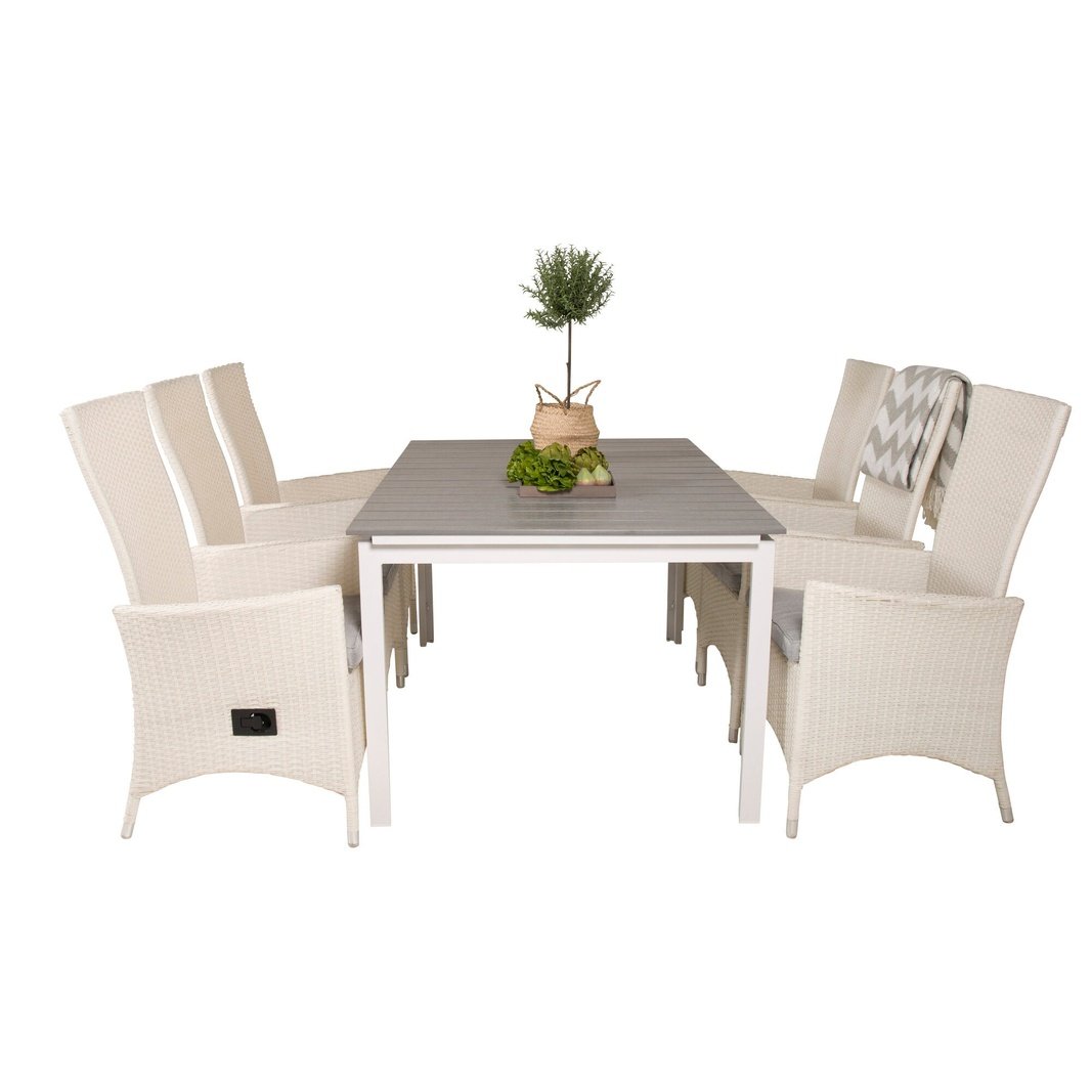 Levels Table 160/240 + Padova stoler Venture Design Spisegruppe