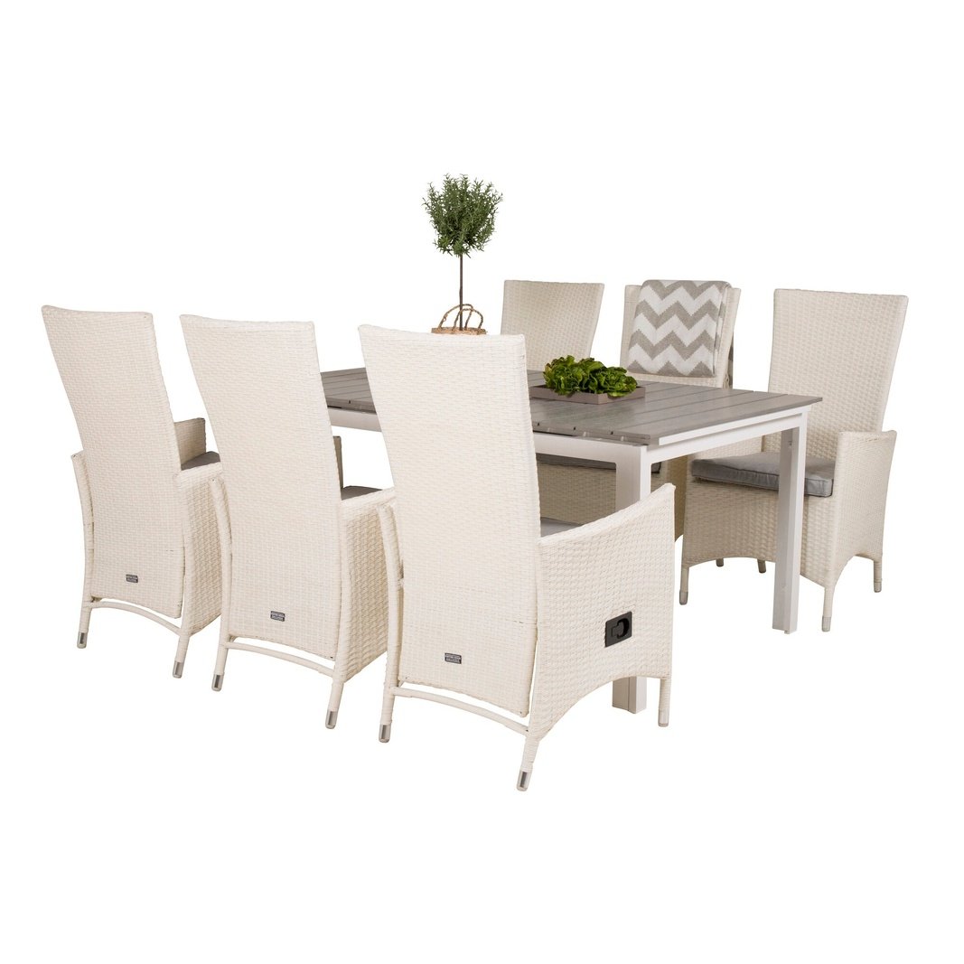 Levels Table 160/240 + Padova stoler Venture Design Spisegruppe