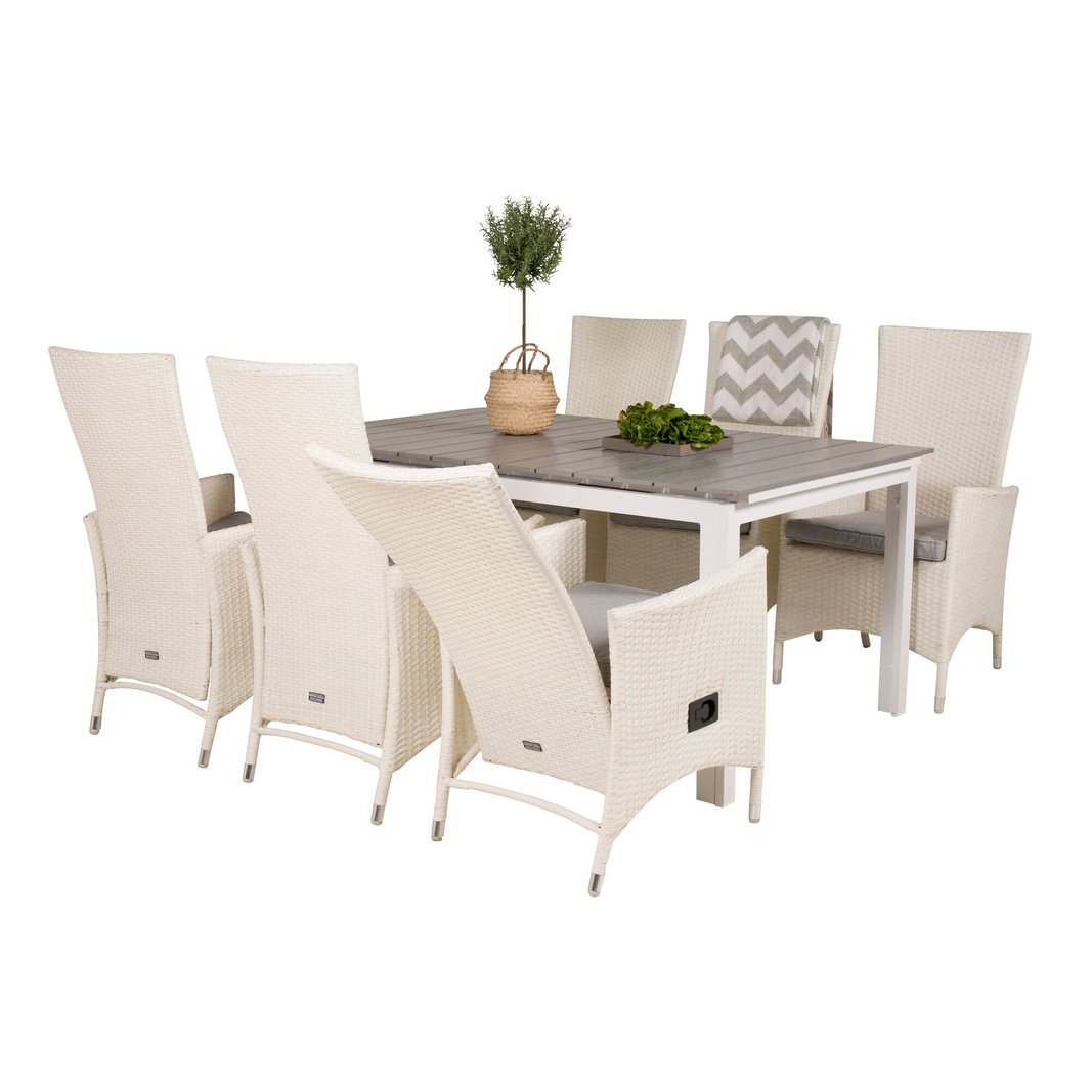 Levels Table 160/240 + Padova stoler Venture Design Spisegruppe