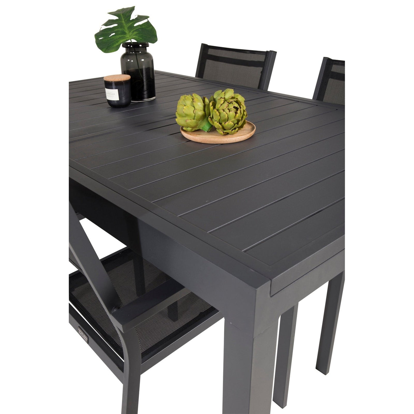 Marbella bord 160/240 + Copacabana Venture Design Spisegruppe