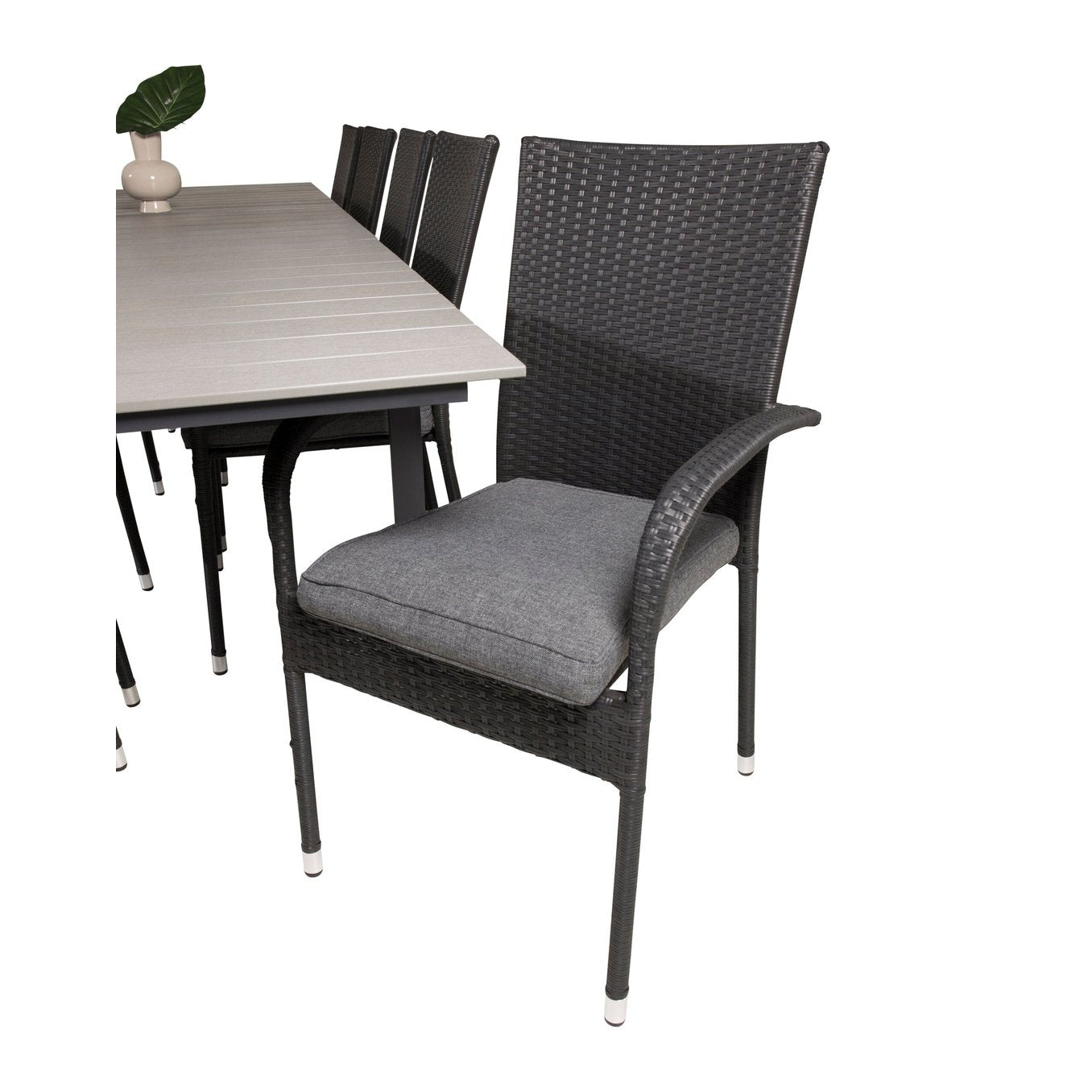 Levels bord 229/310/ Anna stoler 10 Venture Design Spisegruppe