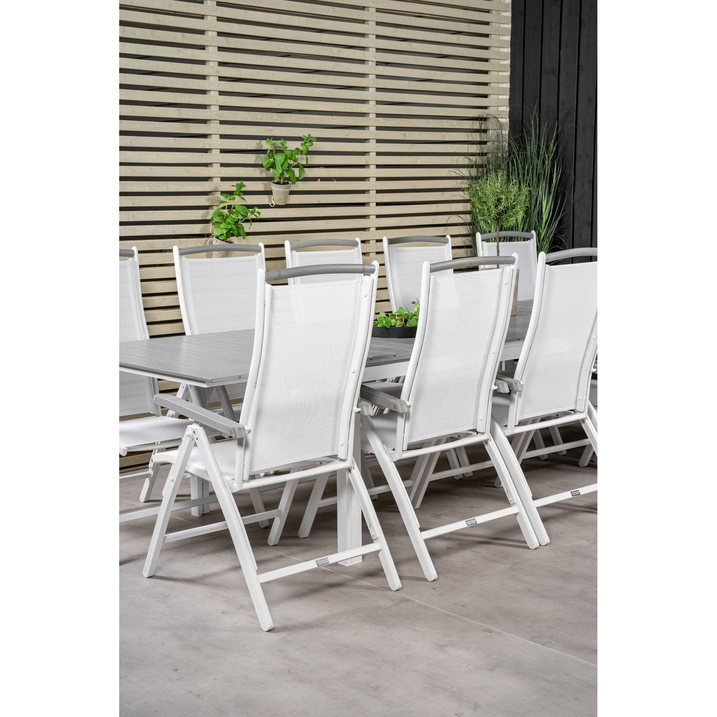 Levels Spisebord 224/324*100 + Albany stoler Venture Design Spisegruppe