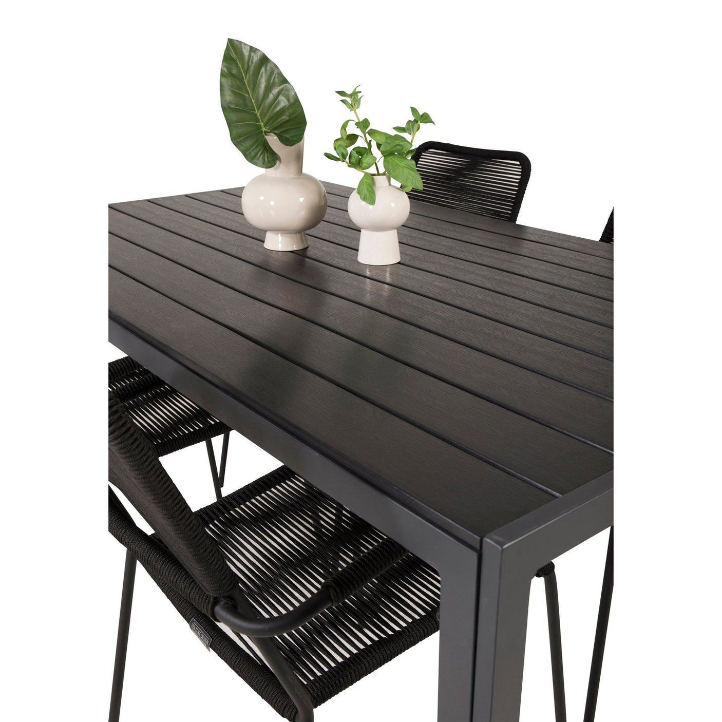 Break spisebord 150*90 + Lindos lenestol Venture Design Spisegruppe