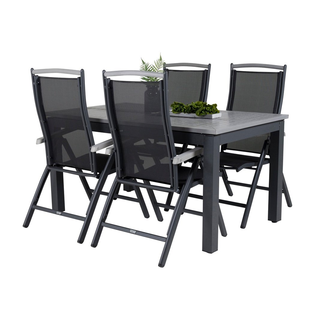Albany Table 160/240 + Albany stoler Venture Design Spisegruppe