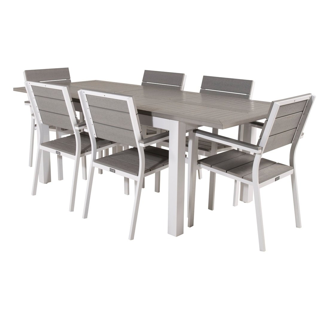 Albany Spisebord 152/210*90 + Levels stol Venture Design Spisegruppe