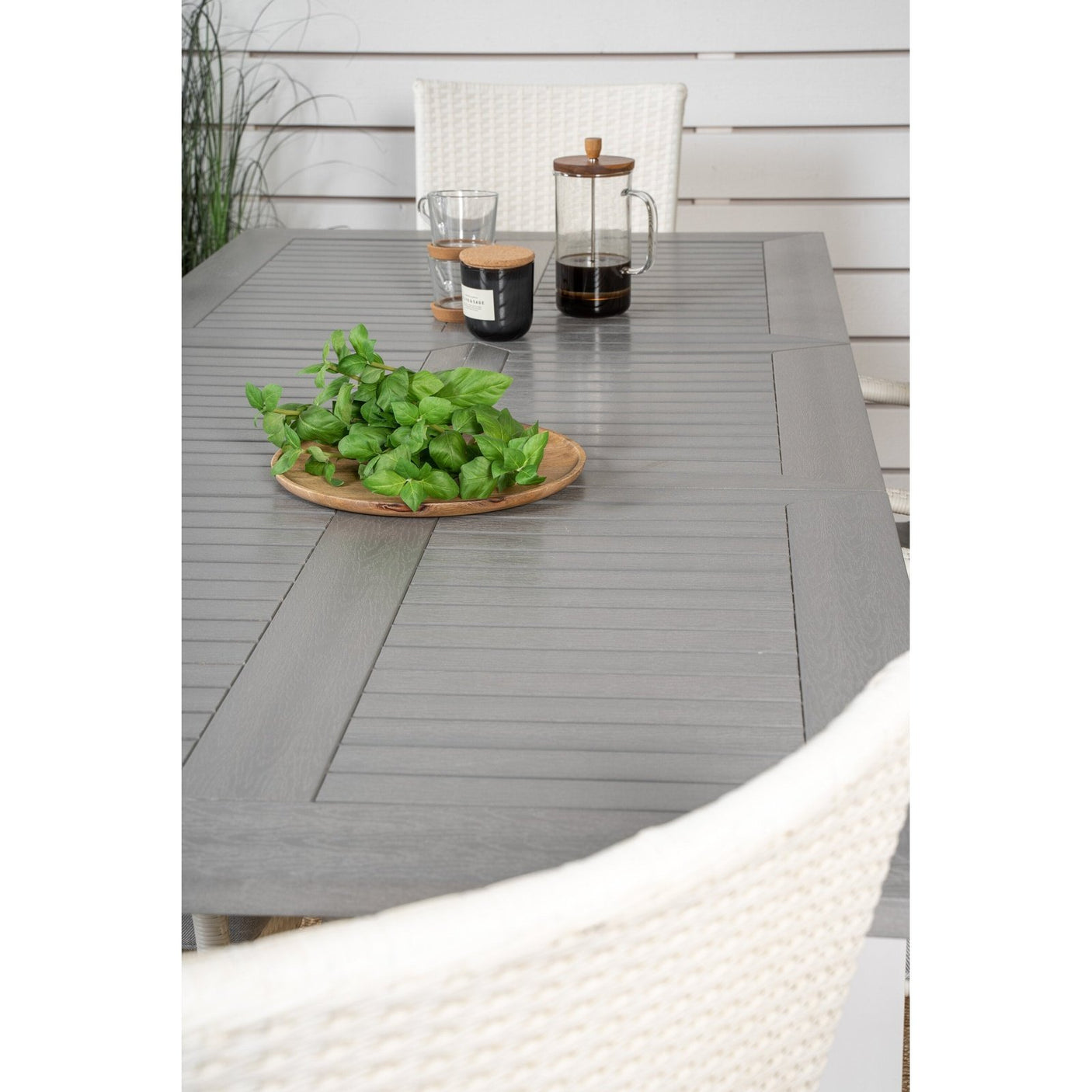 Albany Spisebord 152/210*90 + Anna Armstol Venture Design Spisegruppe