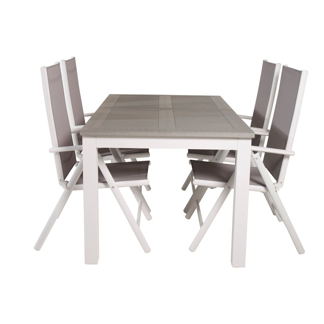 Albany Spisebord 152/210*90 + Break stol Venture Design Spisegruppe