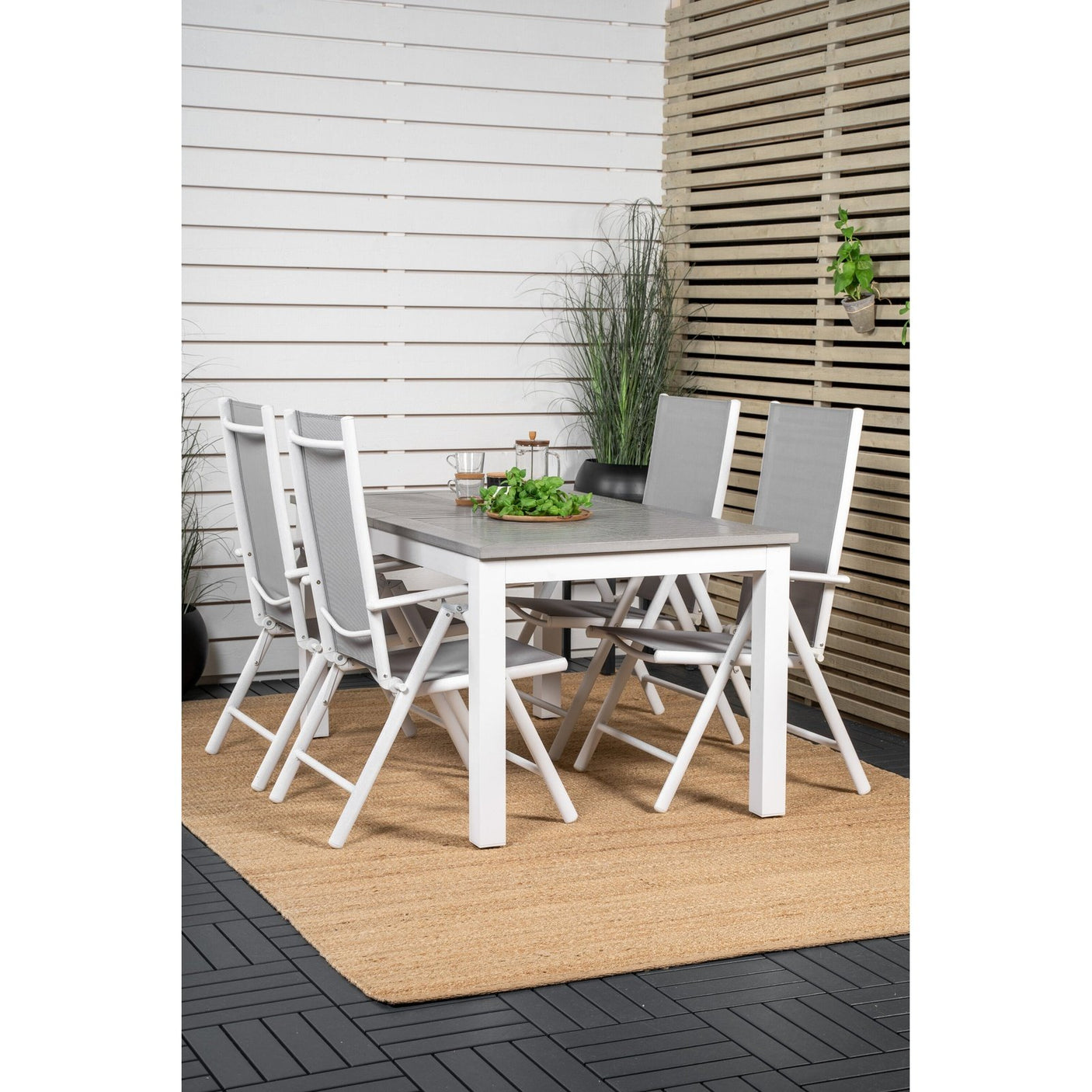 Albany Spisebord 152/210*90 + Break stol Venture Design Spisegruppe