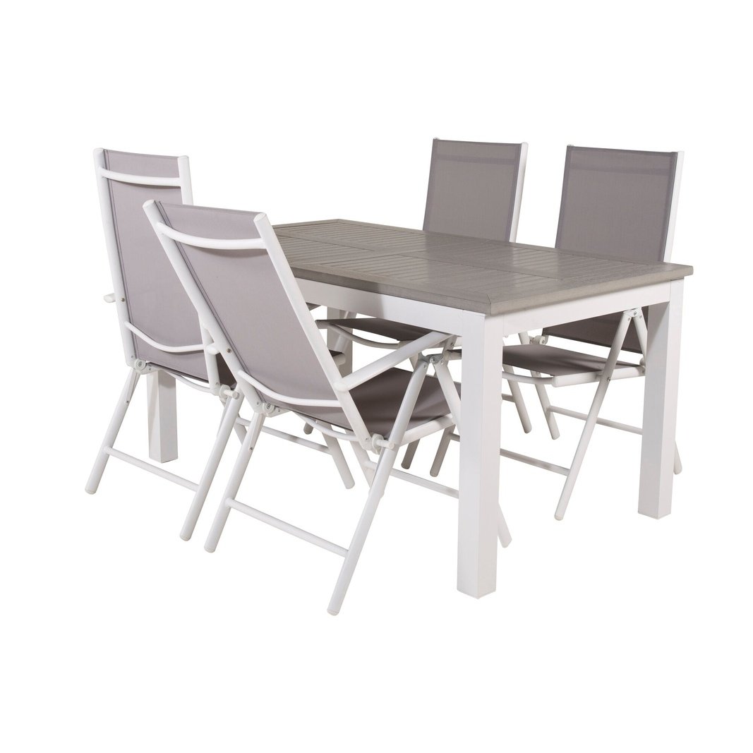 Albany Spisebord 152/210*90 + Break stol Venture Design Spisegruppe