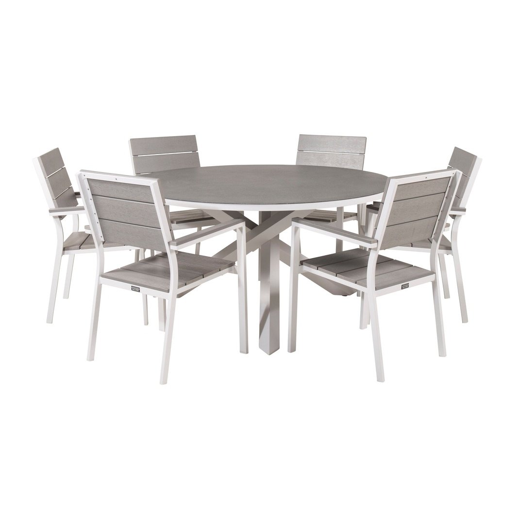 Copacabana Spisebord ø140 + Levels stol Venture Design Spisegruppe